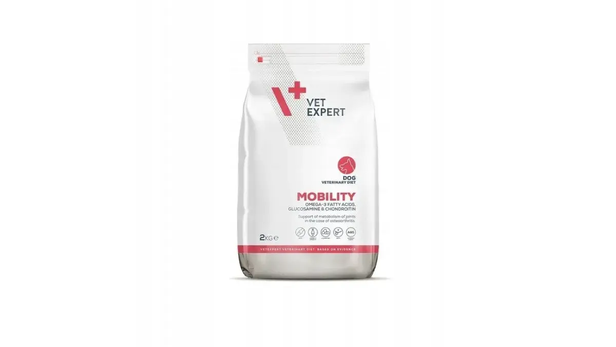 Hrana completa si echilibrata pentru caini cu afectiuni de mobilitate Vet Expert Mobility Dog, 2 kg