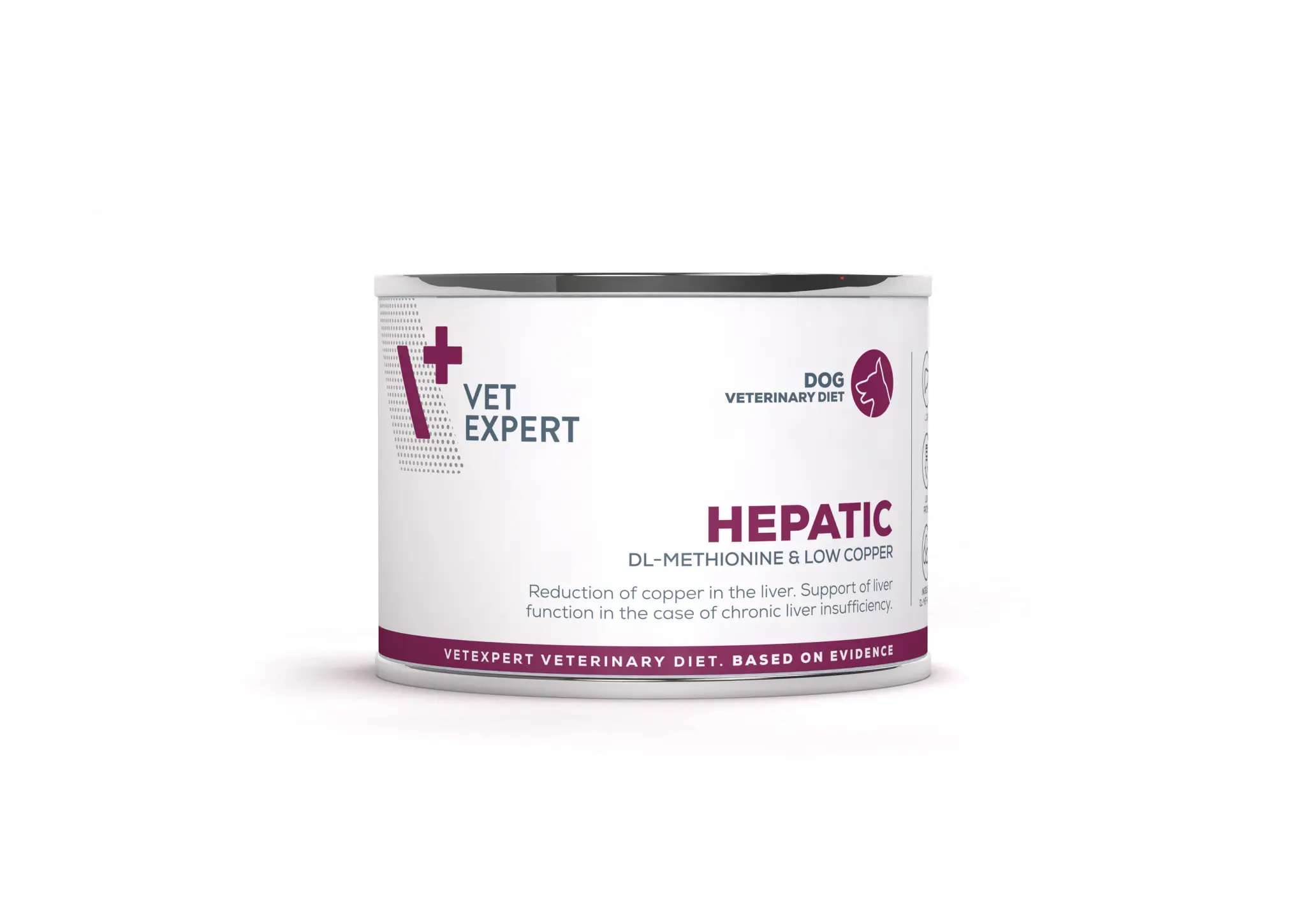 Hrana dietetica umeda pentru caini cu afectiuni hepatice, Vet Expert Hepatic Dog, 5 x 200 g