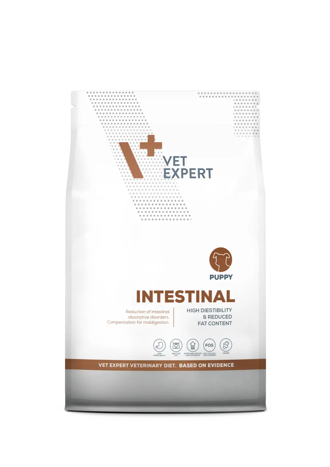 Dieta Veterinara INTESTINAL Puppy, VetExpert, 2 Kg