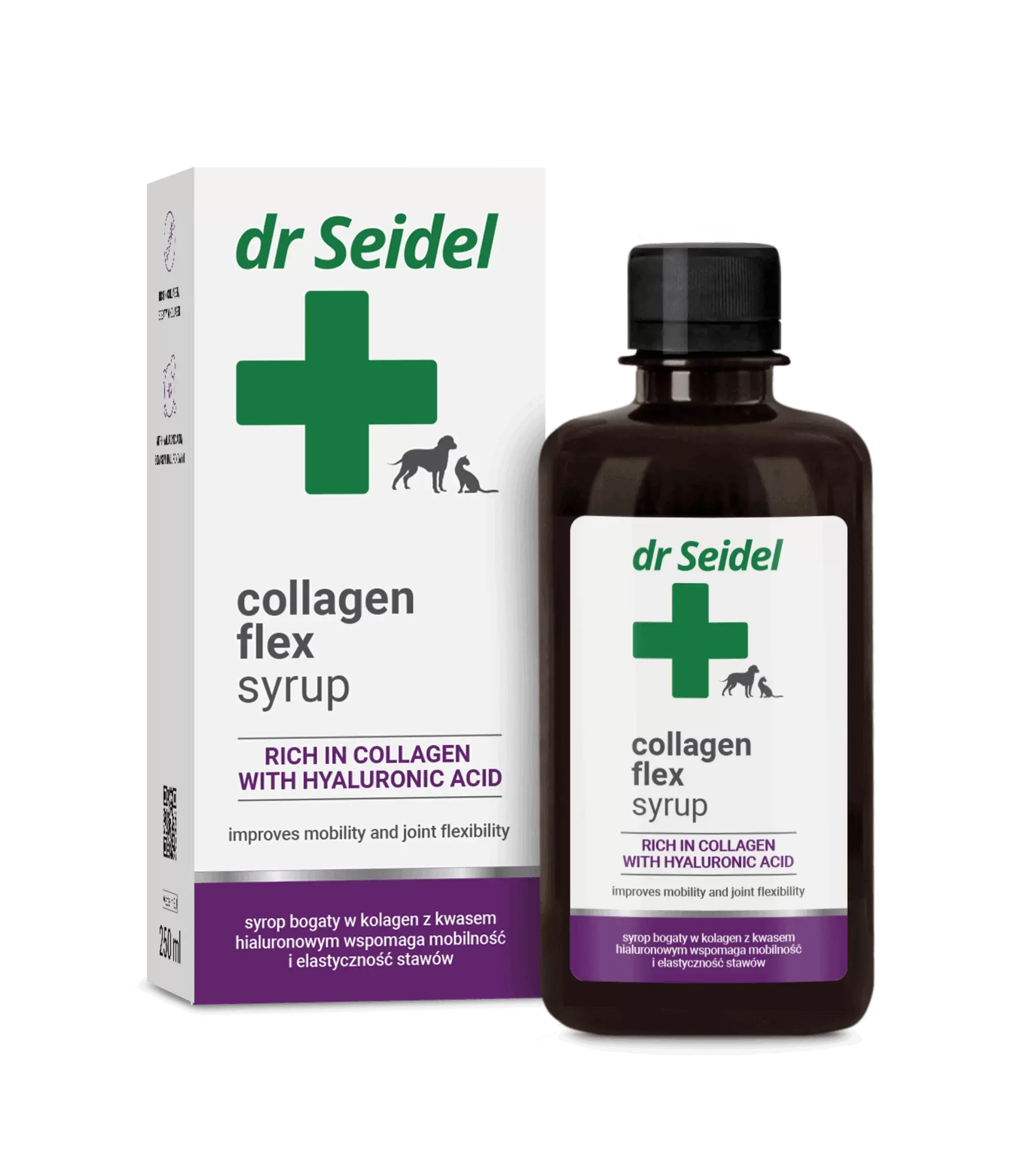 Sirop pentru sustinerea mobilitatii si flexibilitatii articulatiilor, Dr. Seidel COLLAGEN FLEX SYRUP, 250 ml