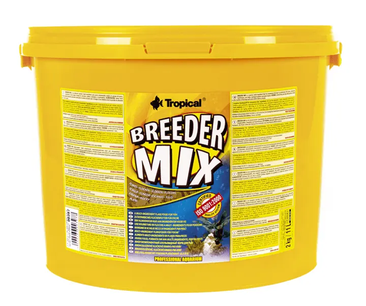 Fulgi BREEDER MIX pentru peste TROPICAL Fish, 5L/1KG