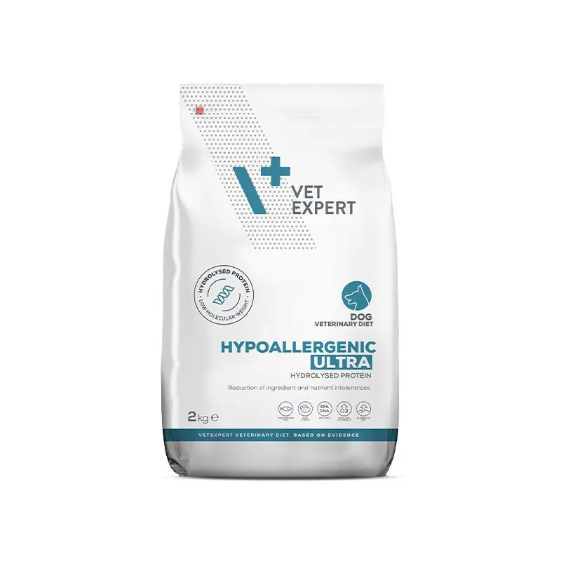 Hrana uscata pentru caini adulti Vet Expert Hypoallergenic Ultra, 2 kg