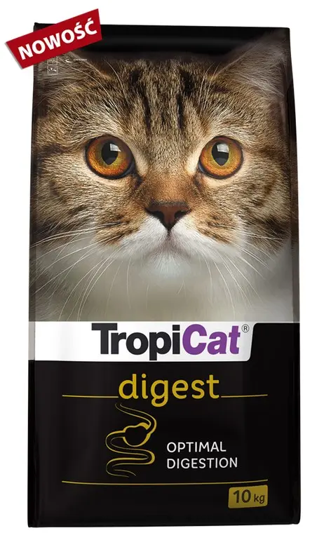 Hrana uscata pentru pisici adulte TROPICAT DIGEST, 10 kg