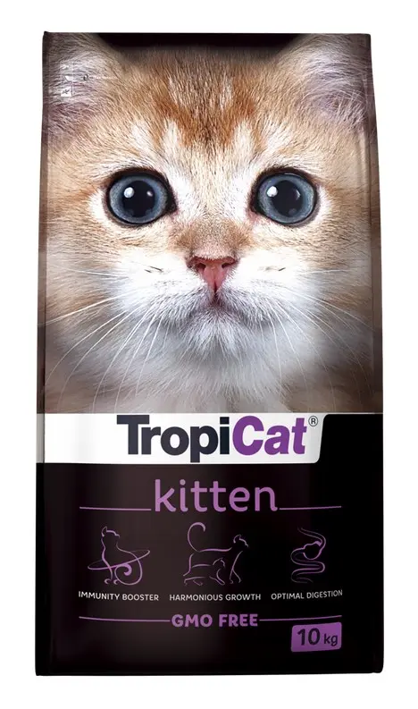 Hrana uscata pentru pisici junior TROPICAT KITTEN, 10 kg