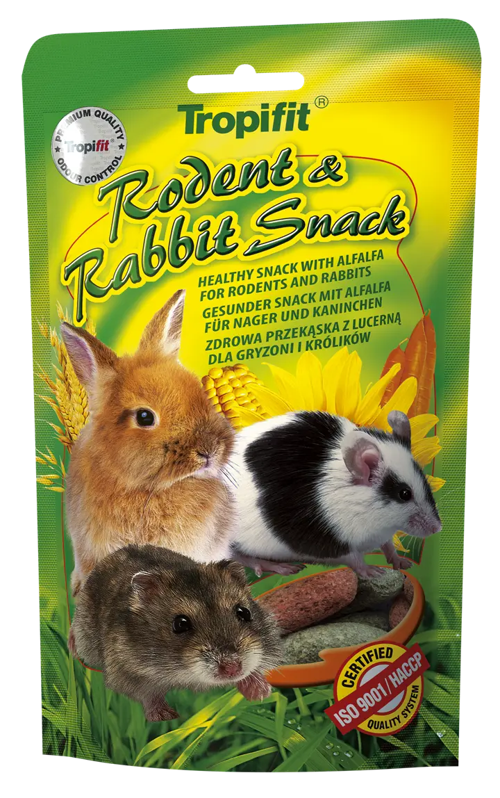 Hrana Snack pentru iepuri si rozatoare Tropifit Premium, 110 g