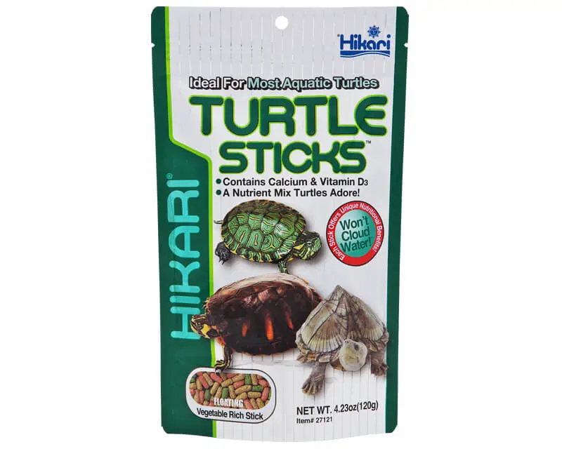 Hrana completa pentru testoase marine si alte specii de amfibieni HIKARI, TURTLE STICKS 120g