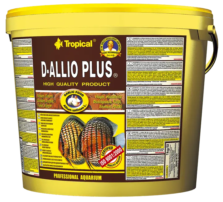 Hrana pentru pesti D-ALLIO PLUS TROPICAL FISH,5L/1KG
