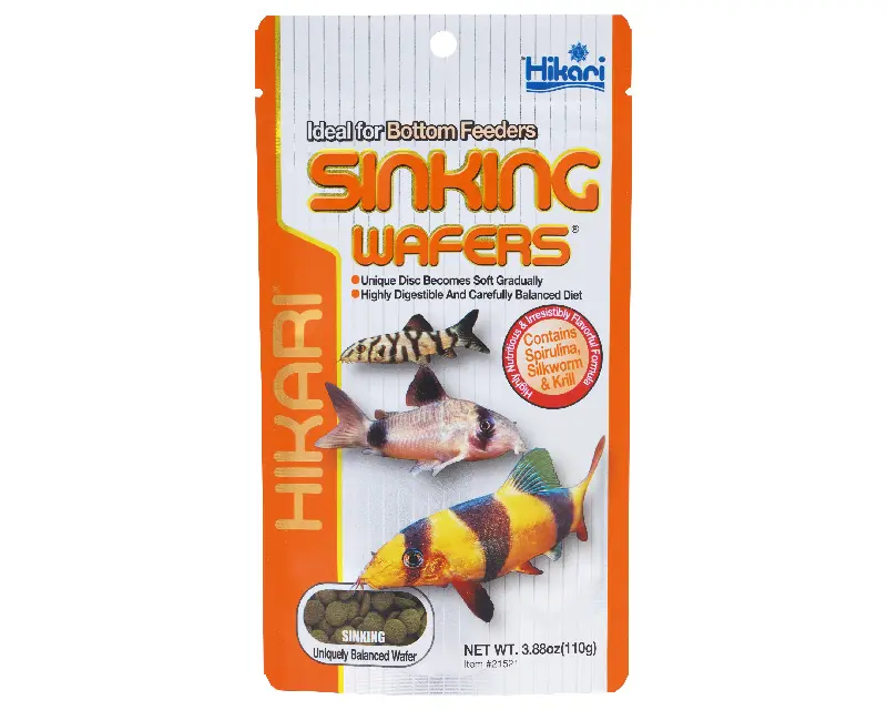 Hrana pentru pesti care se hranesc de pe fundul apei, Corydoras, HIKARI SINKING WAFERS, 110g