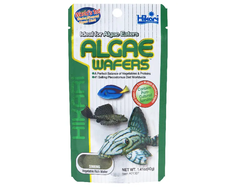 Hrana pentru pesti ierbivori, Plecostomus, HIKARI ALGAE WAFERS 40g