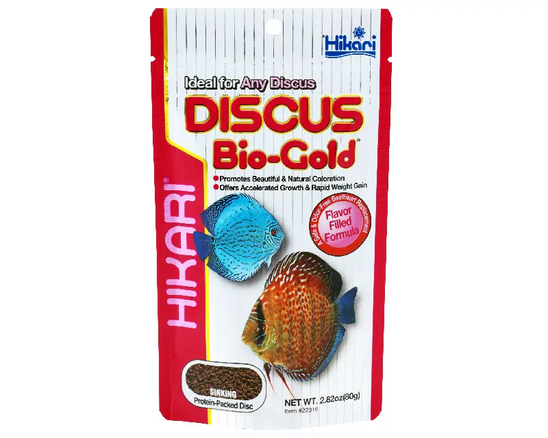 Hrana pentru pesti tropicali HIKARI DISCUS BIO-GOLD, 80g,200ml