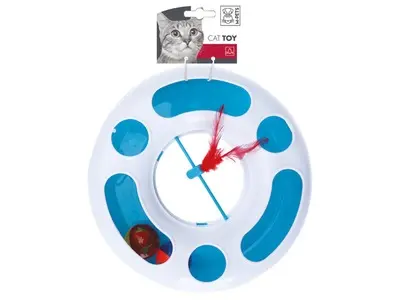 Jucarie pentru pisica DISCUS M-PETS 24,2x24,2x7,2 cm