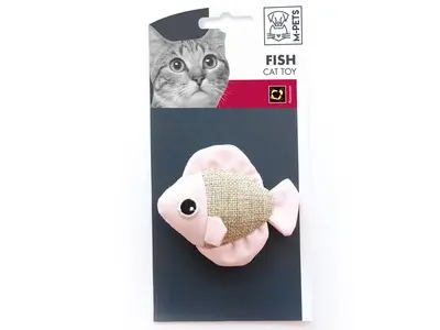 Jucarie pentru pisica, peste, M-PETS, 8 x 4 x 7 cm
