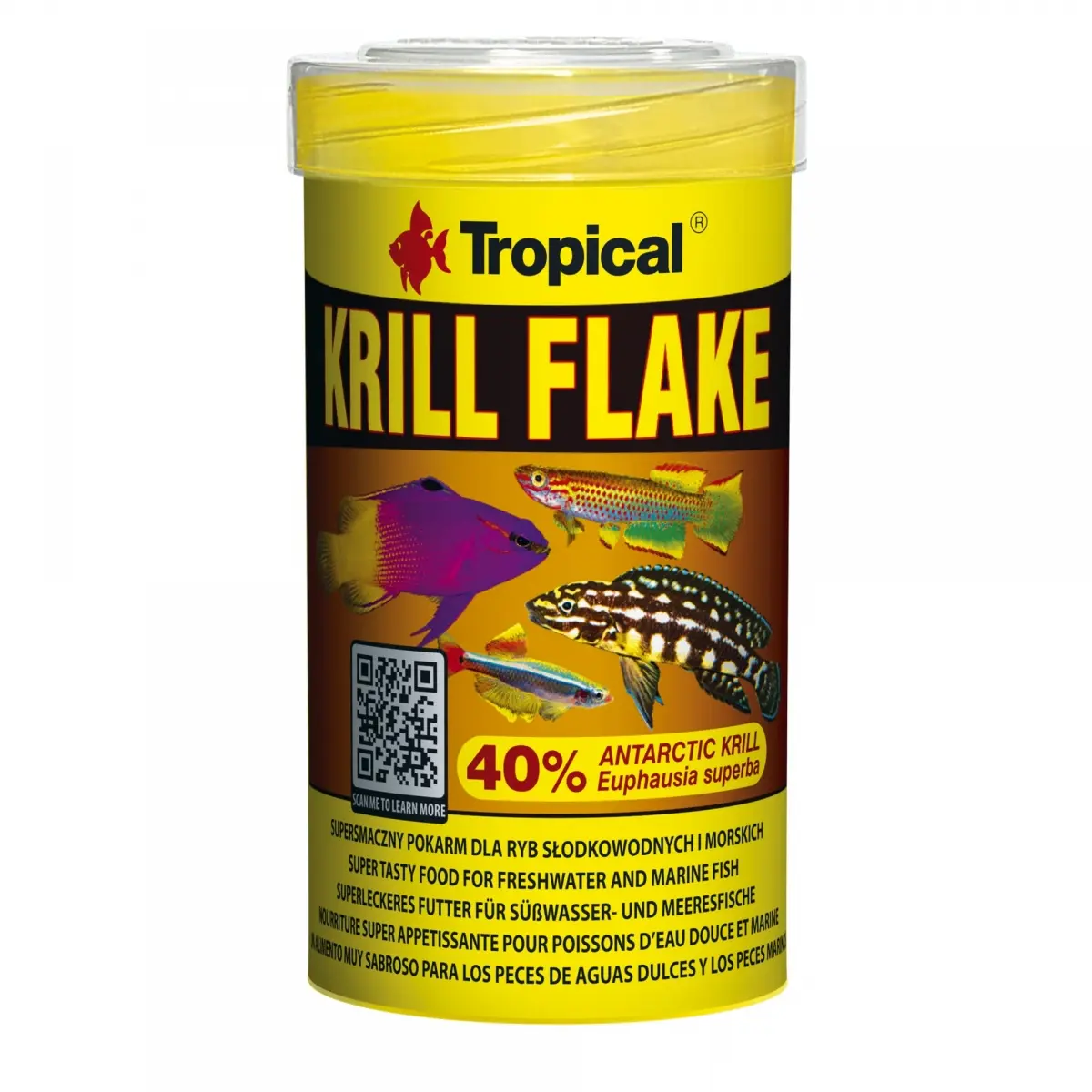KRILL FLAKE Tropical Fish, 100ml/ 20g