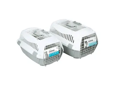 GIRO Cusca de transport pentru animale, M, alb- 10201013