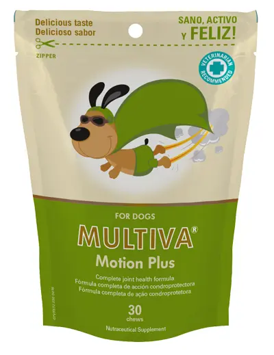 Multivitamine si multiminerale MULTIVA Motion Plus DOG, VetNova, 30 comprimate