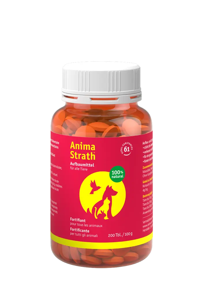 Nutraceutic natural pentru toate animalele Anima-Strath, 200 comprimate