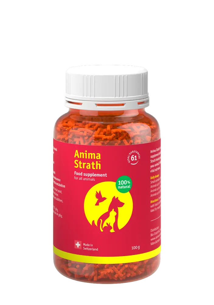 Nutraceutic natural pentru toate animalele Anima-Strath, Granule, 100 g