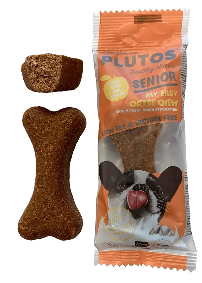 Os presat pentru caini, PLUTO BONE SENIOR, branza, mar, krill, m
