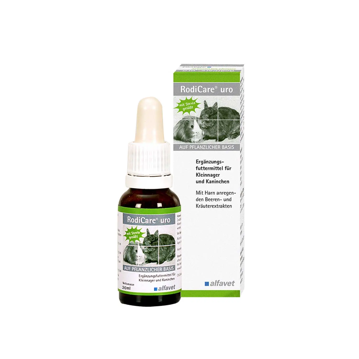 RodiCare Uro, supliment urinar pentru rozatoare: 20 ml, extracte din plante