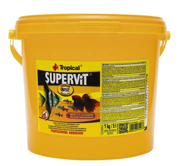 SUPERVIT tablete A, Tropical Fish, 2kg, aprox 830 tab
