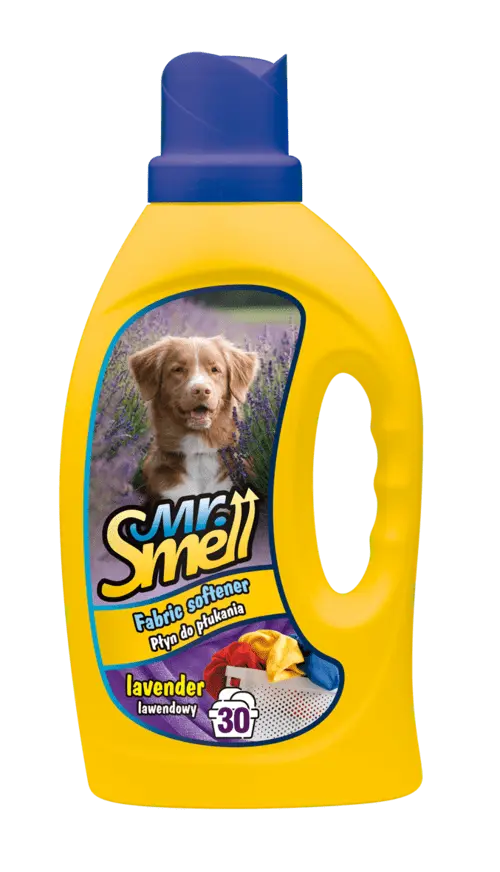 Solutie pentru eliminarea mirosurilor, balsam concentrat pentru rufe, Mr. Smell, lavanda, 1L