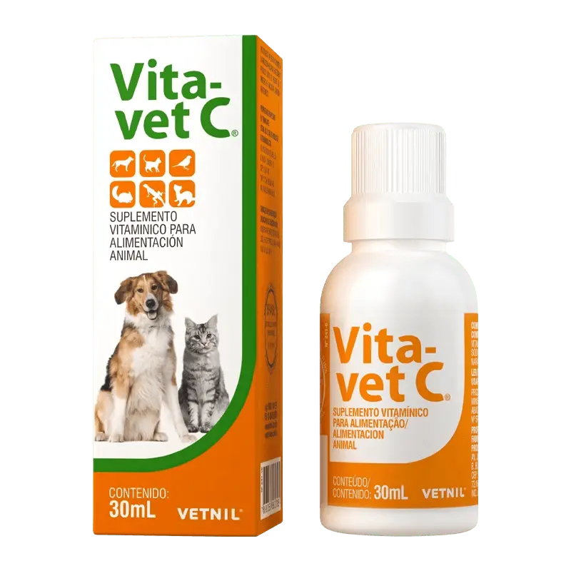 Supliment de vitamina C, VITA-VET C, Vetnil, 30ML