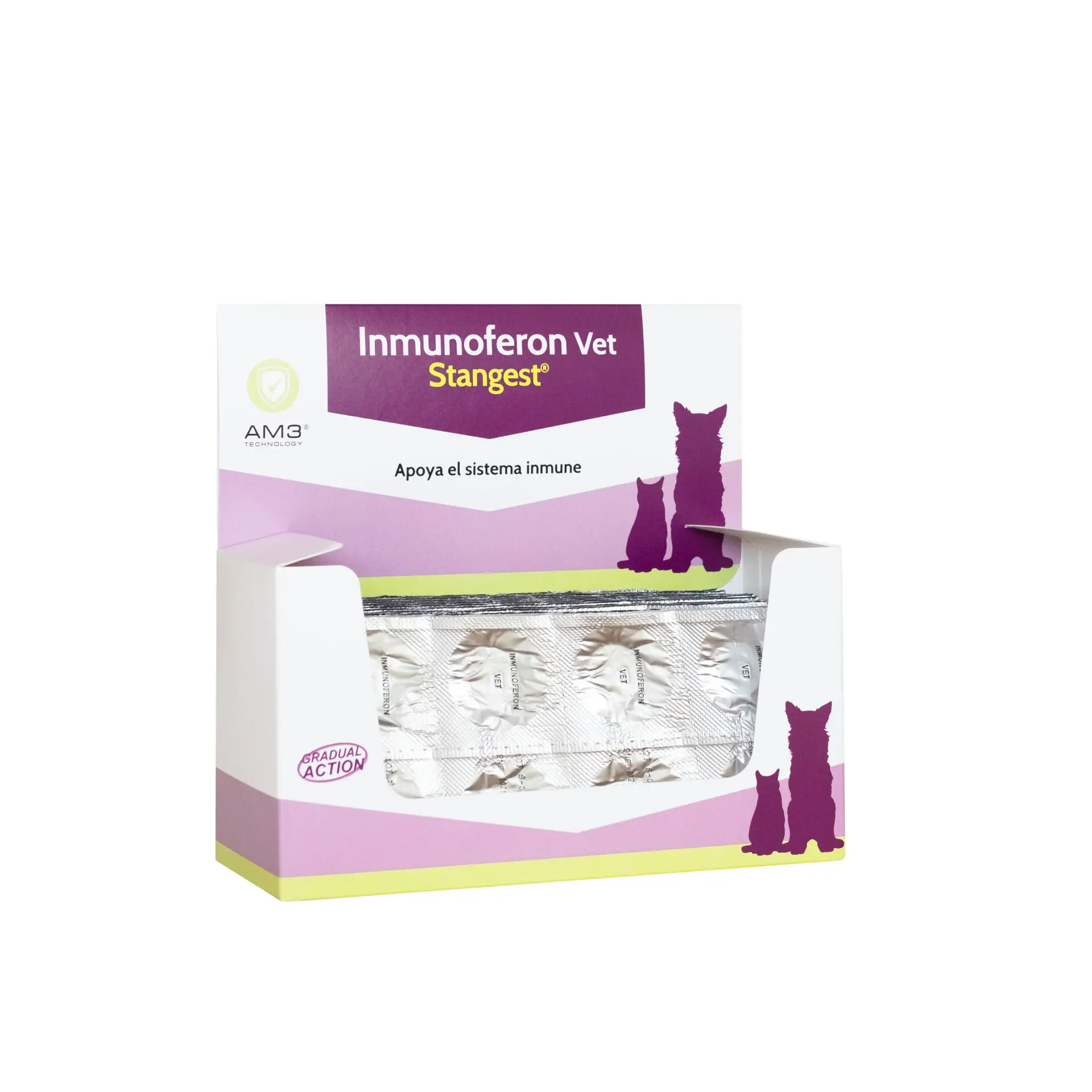 Supliment imunomodulator Inmunoferon Vet Stangest, BLISTER, 8 tablete