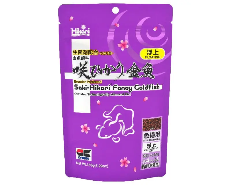 Dieta revolutionara dezvoltata exclusiv pentru Goldfish, HIKARI SAKI FANCY GOLDFISH EX COLOR, 100g