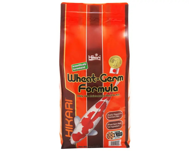 Dieta usor de asimilat pentru pestii de iaz, HIKARI WHEAT GERM, MEDIUM 5 KG