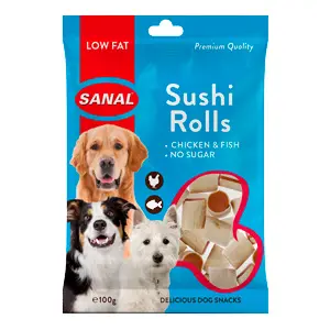 Sanal Dog Sushi Rolls plic 100 g