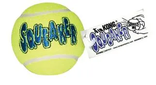 Minge de tenis Kong Airdog squeaker,marimea L
