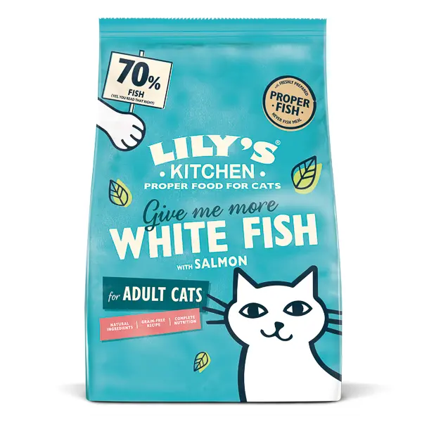 Lily's Kitchen Cat Fisherman's Feast White Fish with Salmon 4 kg
