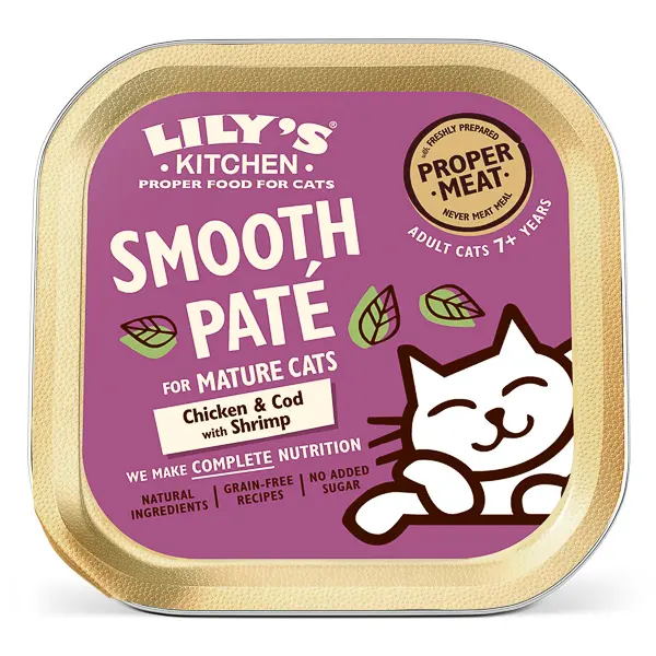 Lily's Kitchen Cat White Fish & Turkey Senior 350 g