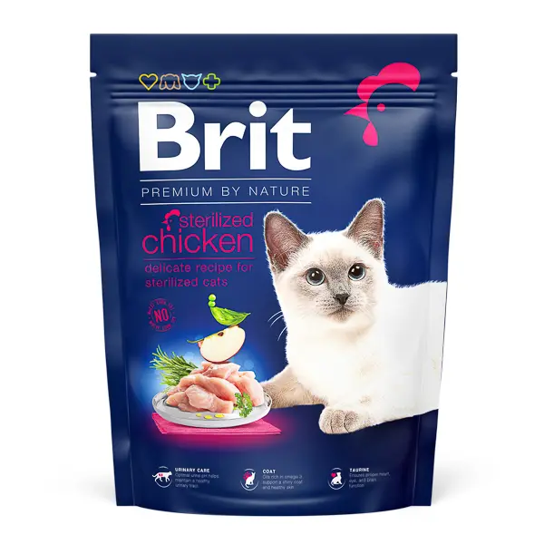 Brit Premium by Nature Cat Sterilized Chicken 300 g