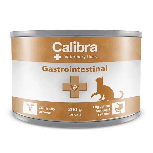 Calibra VD Cat Can Gastrointestinal: hrana umeda dietetica, 200 g