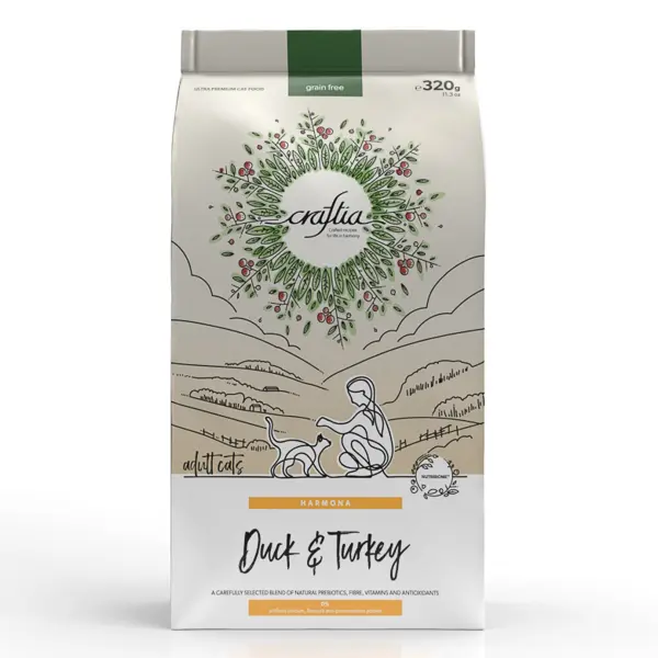 Craftia Harmona Duck & Turkey Adult Cat 320 g