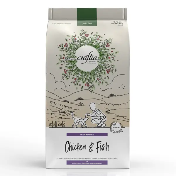 Craftia Harmona Chicken & Fish Adult Cat 320 g