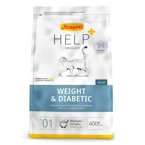 Josera Help Weight & Diabetic Cat Dry 400 g