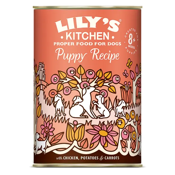 Lily's Kitchen for Dogs Puppy Recipe with Chicken, Potatoes and Carrots 400 g