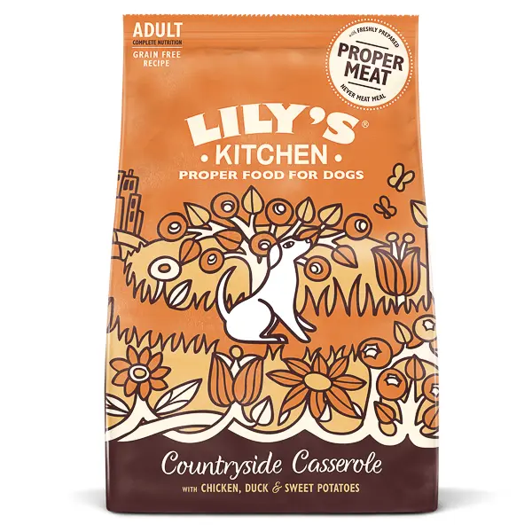 Lily's Kitchen Hrana uscata pentru caini Chicken and Duck Countryside Casserole: 12 kg