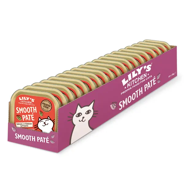 Lily's Kitchen Cat Smooth Salmon & Chicken Pate 19 x 85 g