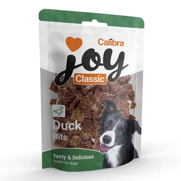 Calibra Joy Dog Classic Duck Bits: 250 g, carne de rata