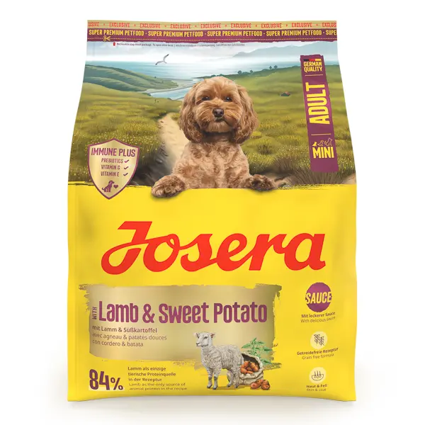Josera Mini Adult with Lamb & Sweet Potato 5x900 g (Lamb & Batata)