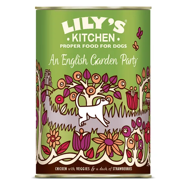 Lily's Kitchen an English Garden Party Tin for Dogs 400 g