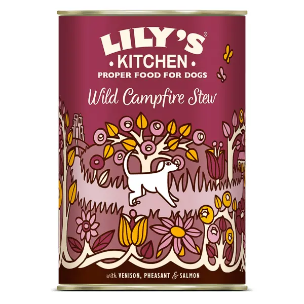 Lily's Kitchen Wild Campfire Stew Tin for Dogs 400 g