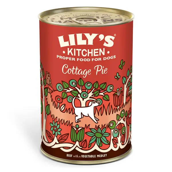 Lily's Kitchen Dog Cottage Pie Tin 400 g