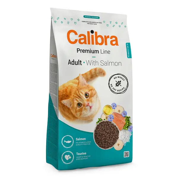 Calibra Cat Premium Line Adult with Salmon 10 kg