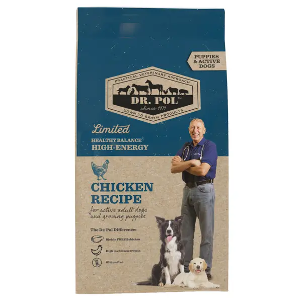 Dr. Pol Dog Chicken Puppy & Active 10 kg