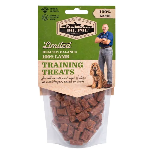 Recompense pentru caini, Dr. Pol Lamb Training Treats 85 g