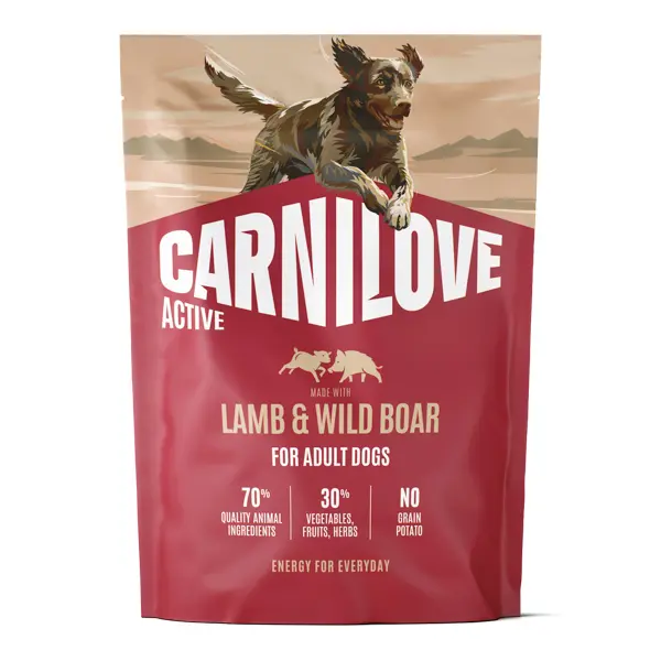 Carnilove Active Dog Dry Lamb & Wild Boar Adult All Breeds 1,5 kg